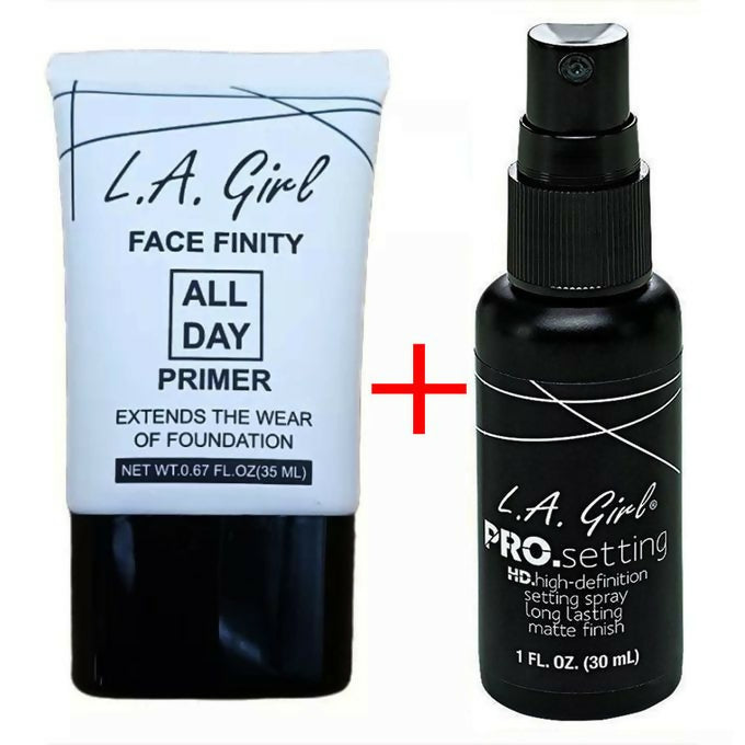 LA Girl USA Face Infinity Primer & Pro Setting Spray