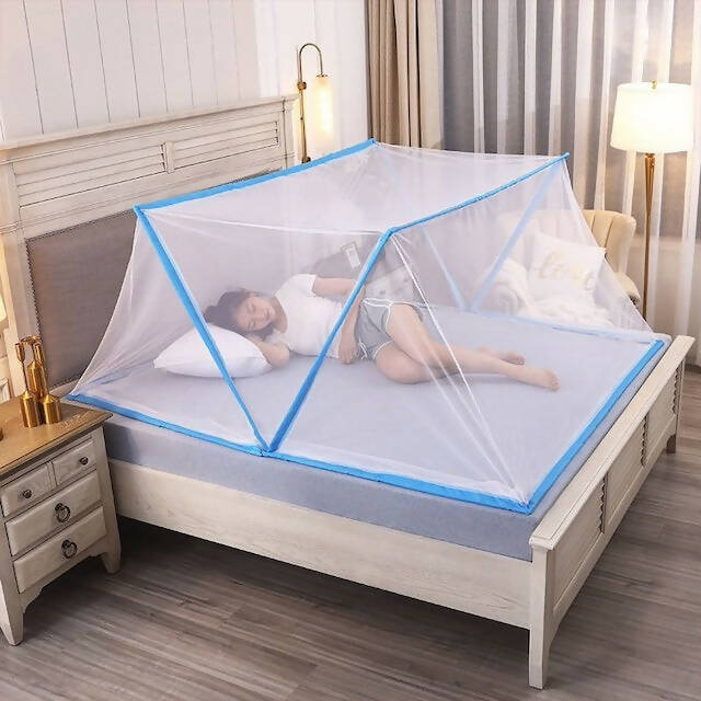 Foldable Portable Mosquito Nets, BugFree, Peaceful Sleep, Easy Open and Fold, Fresh Air Circulation