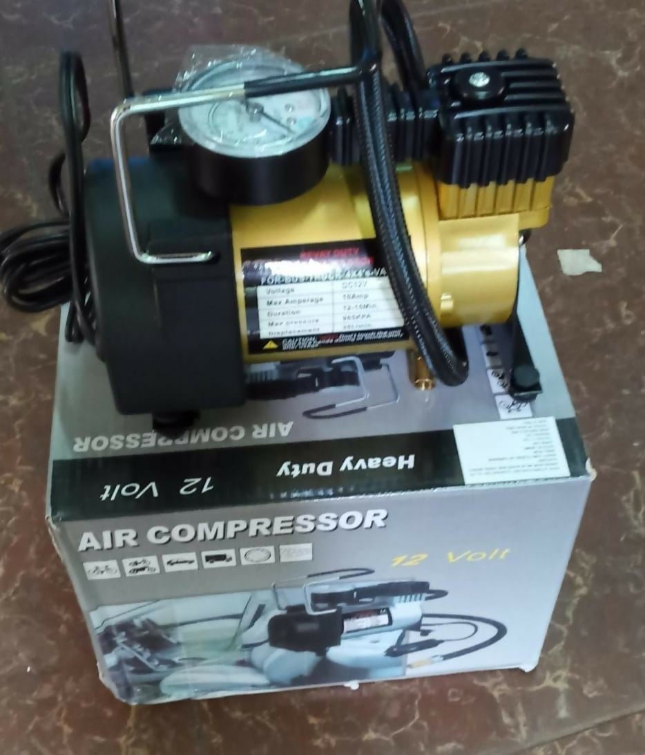 1 - Cylinder Air Compressor/Tyre Inflator -
