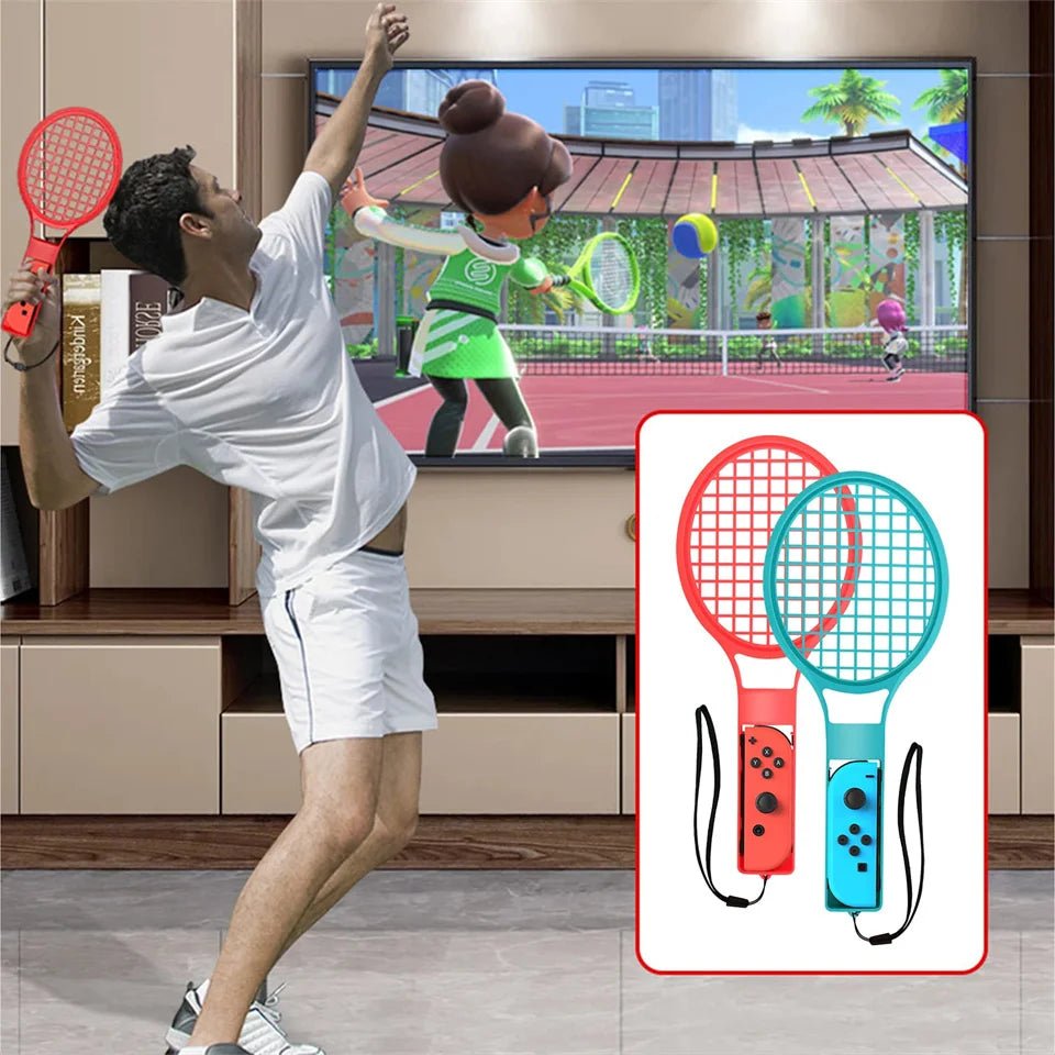 10 in 1 Switch Sports Accessories Bundle for Nintendo Switch Oled Game Sports Accessories Kit with Golf Clubs Golf Clubs -
