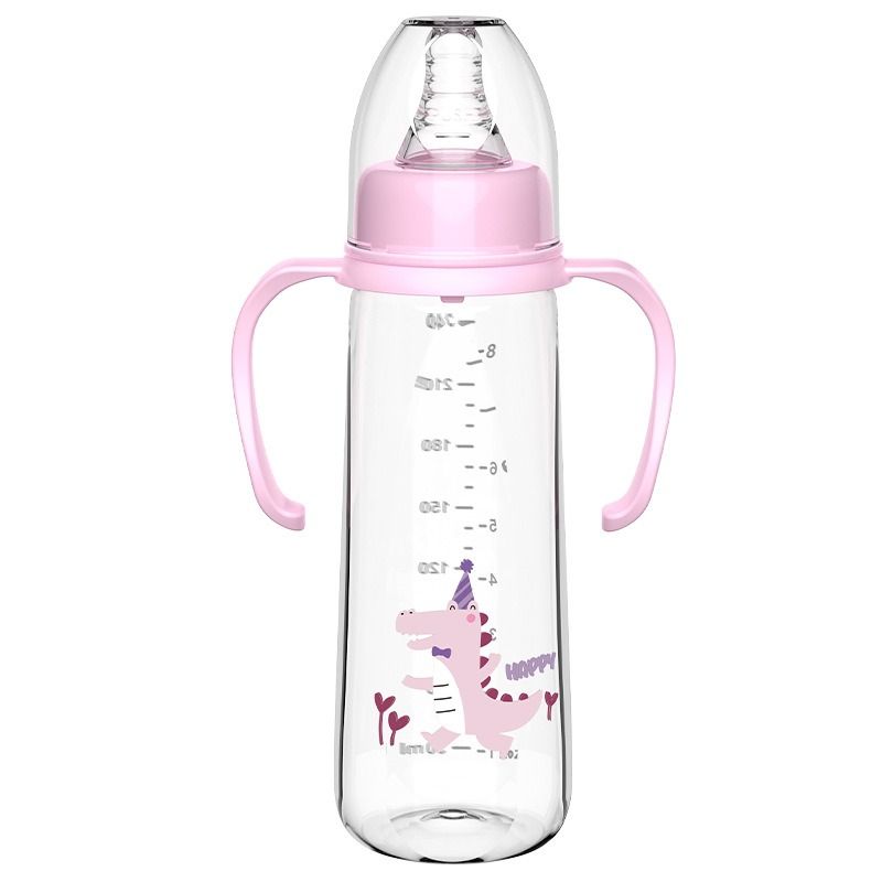 Generic Silicone Baby Feeding Bottle Anti-Choke Leak-Proof 240ml