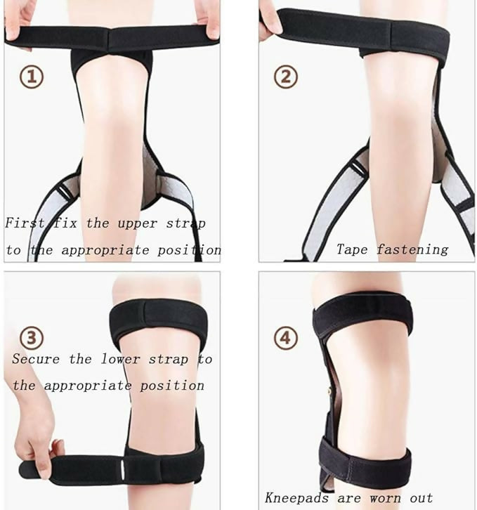Weight Lift Spring Kneepads