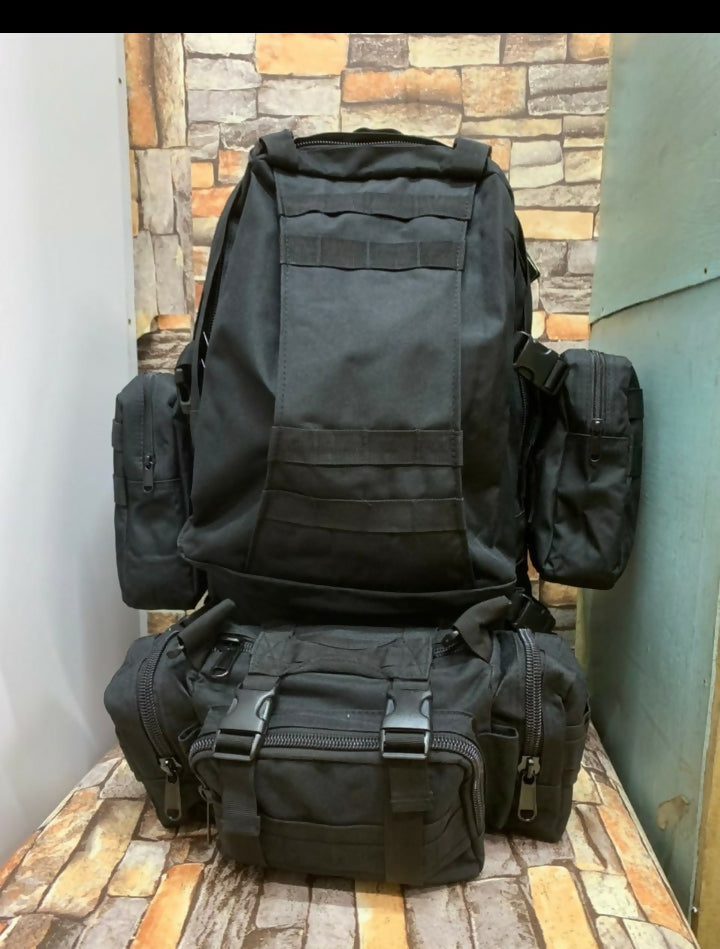 Outdoor Trekking Rucksack Travel Sports Hiking Camping Bag Molle Tactical Backpack