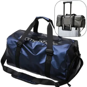 Waterproof Men's Gym Bag with Wet Dry Separation Travel Duffel
