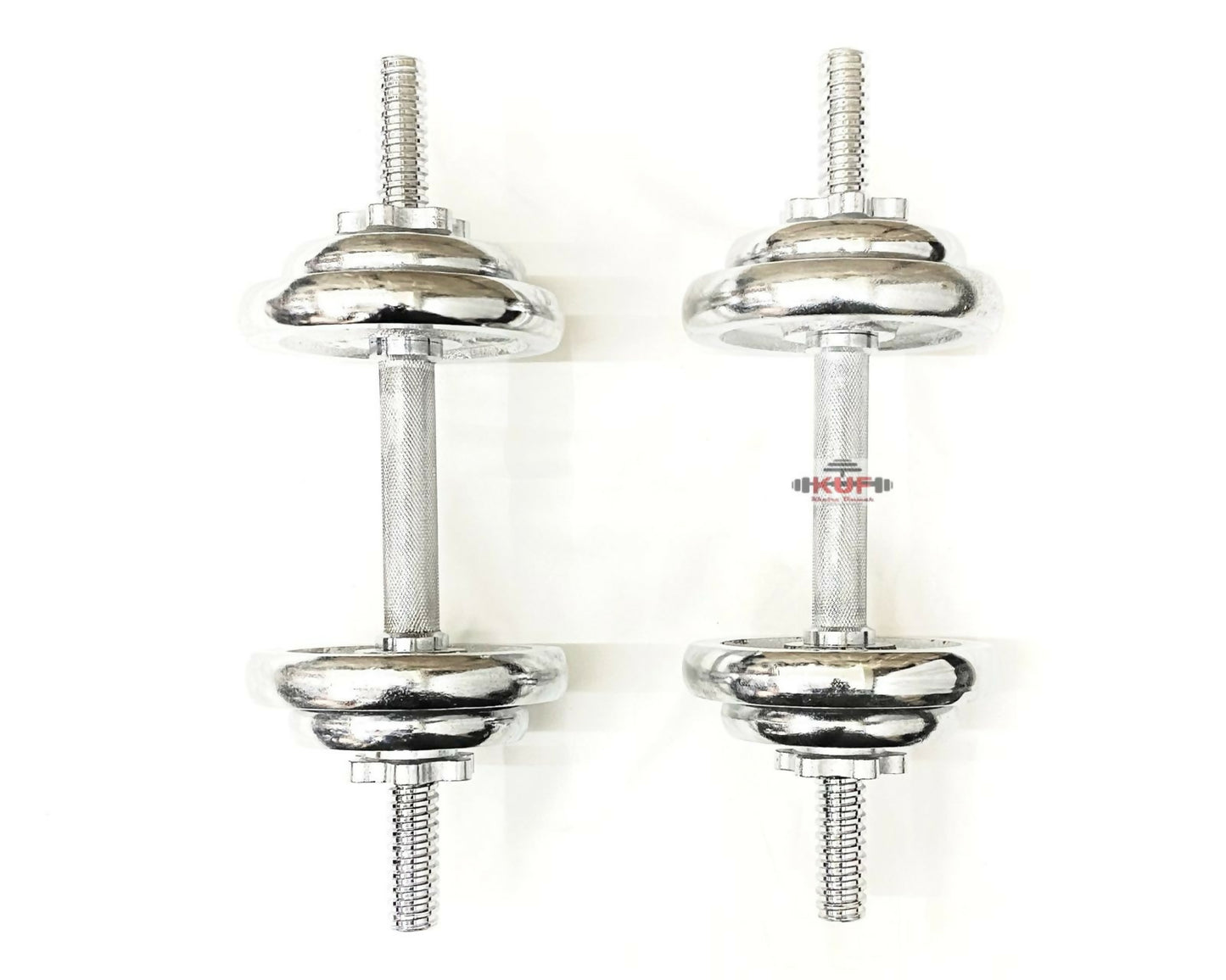 Chrome Dumbells 15kg (with case)