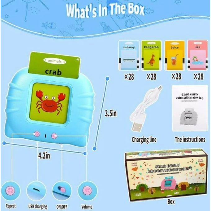 Early educational flash audio cards8