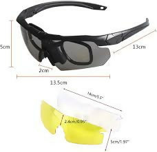 Ess crossbow hiking glasses with Interchangeable Lenses