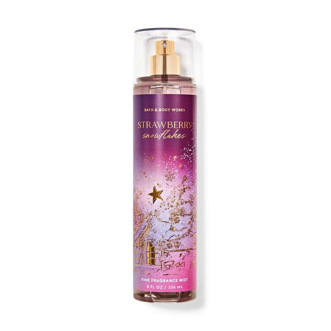 Bath Body Works Strawberry Snowflakes Fine Fragrance Mist