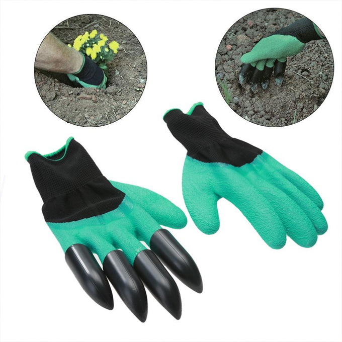 Gardening Gloves with Claws for Planting, Garden Glove Claws