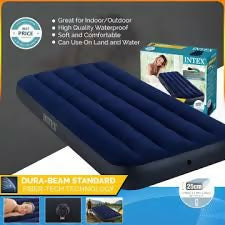 Intex Inflatable Mattress with Free Pump 2.5 *6.