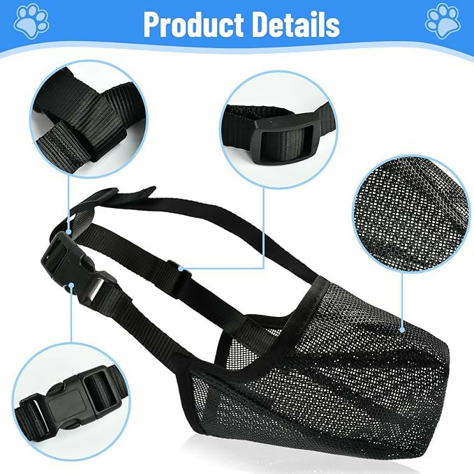 Dog Muzzle for Small Medium Large Dogs