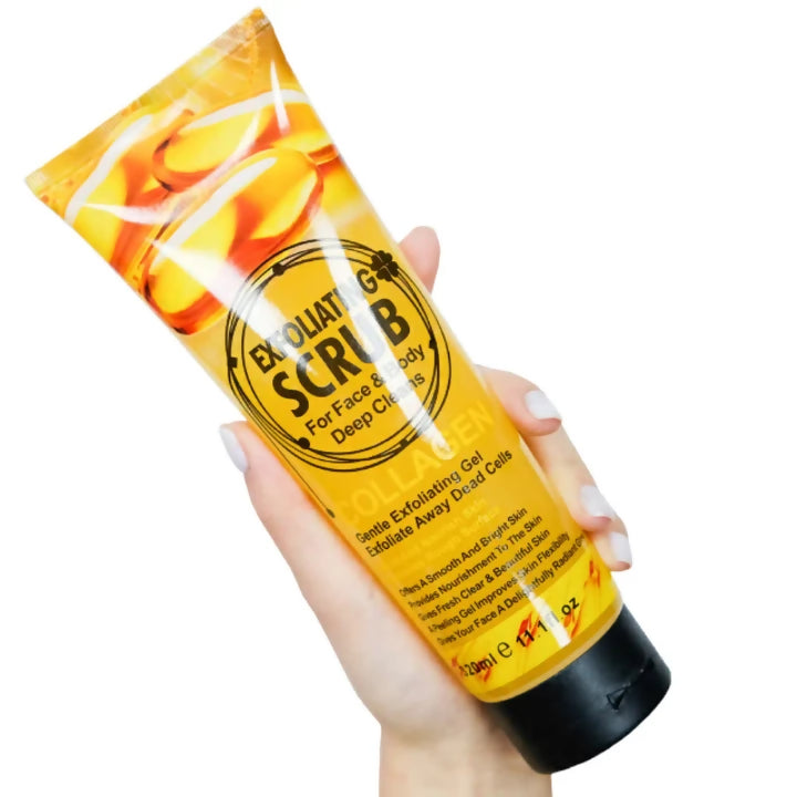 Fruit of the Wokali Collagen Exfoliating Scrub