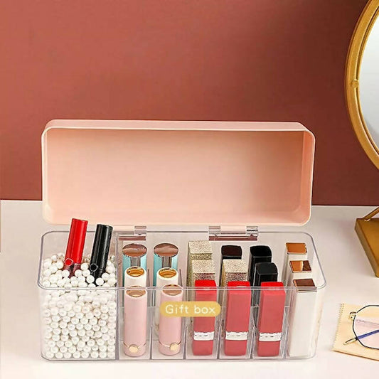 Lightweight 18+1 Lipsticks Storage Container with Divided Structure Design, Dust-proof, Durable