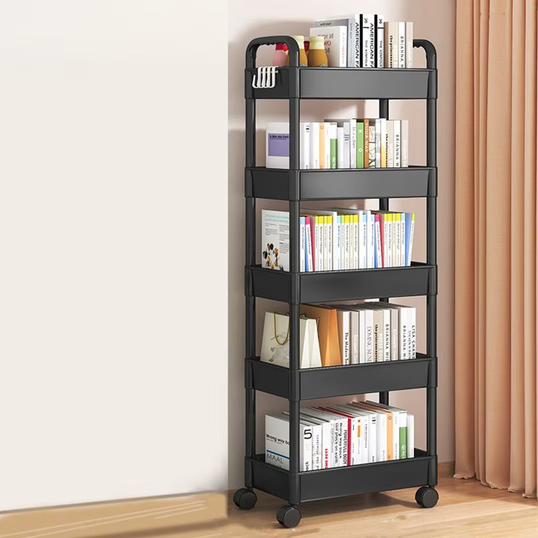 5-Tier Rolling Storage Trolley