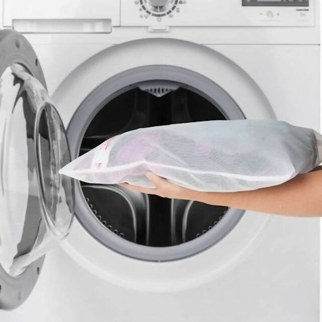 Durable 6 in 1 Mesh Laundry Bags, High-Quality Double Mesh Laundry Bag, Zipper Protection Design