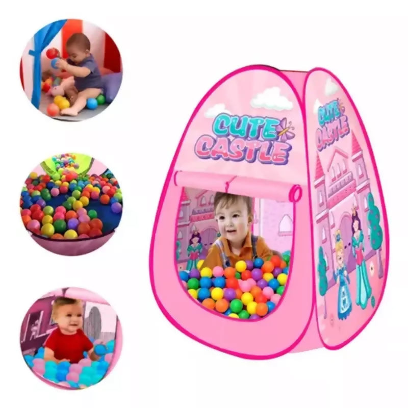 Kids Play Tent with 100 Balls