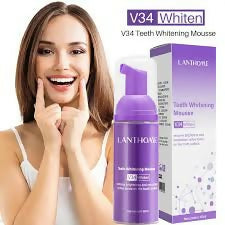 Lanthome Teeth Whitening Mousse V34 Whiten 50ml
