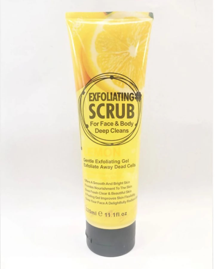 Fruit of the Wokali Lemon Exfoliating Face Scrub