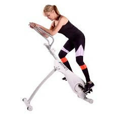 Climbing exercise bike