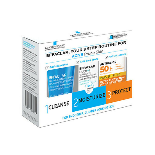 La Roche Posay Effaclar Acne Routine Kit