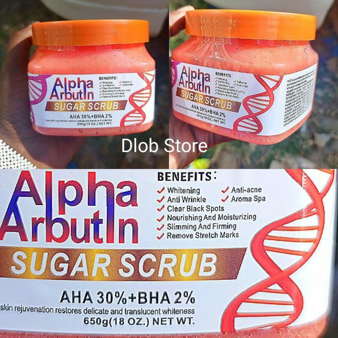 DR MEINAIER Alpha Arbutin Sugar Scrub