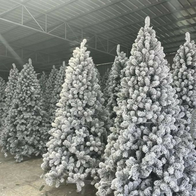 Snow Flocked Artificial Christmas Tree