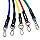 Full body excercise multipurpose high elastic rubber band set with hand