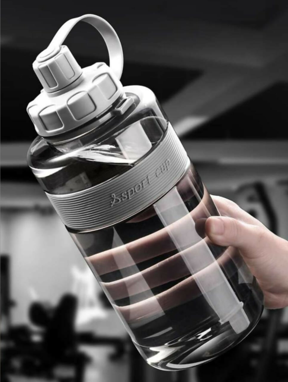 Grey Water bottle 500ml