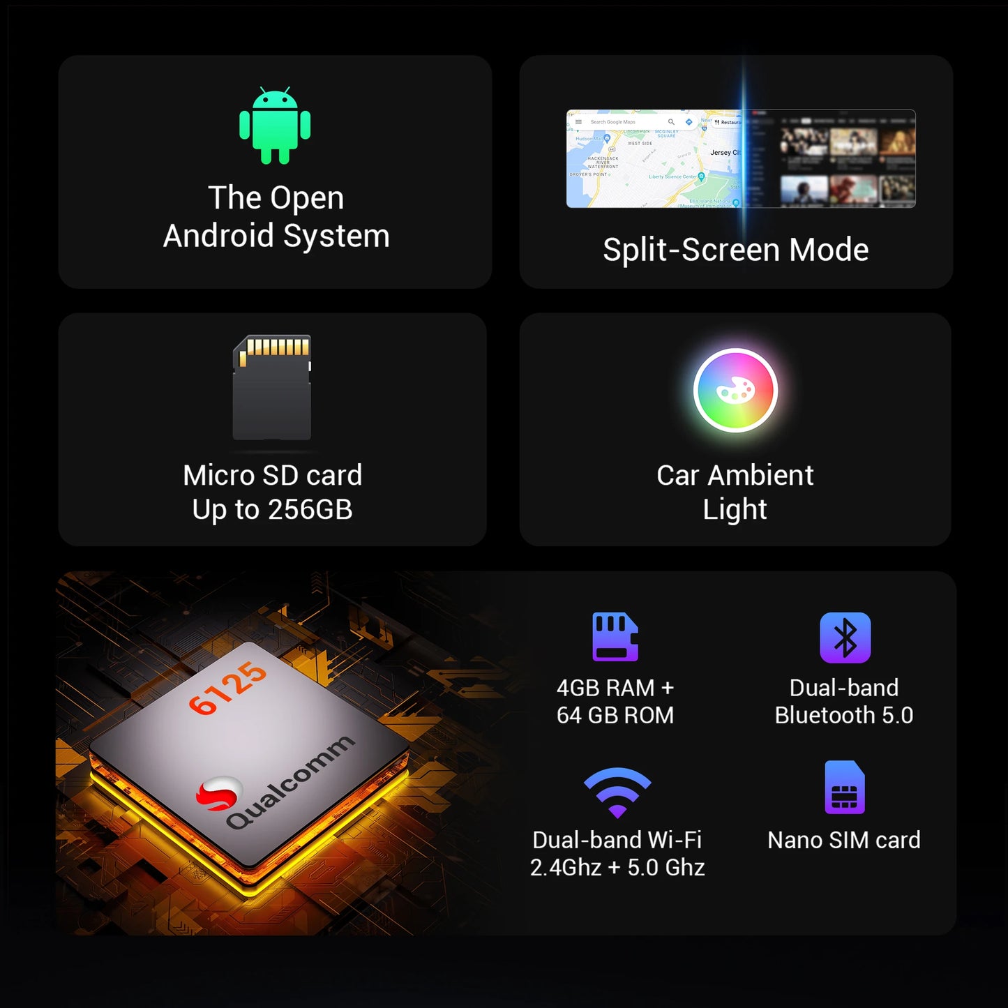 OTTOCAST Android 13 AI Box for BMW Wireless CarPlay for Netflix for BMW ID6 ID7 ID8 Car Accessories 2025 New Year Gift for Men