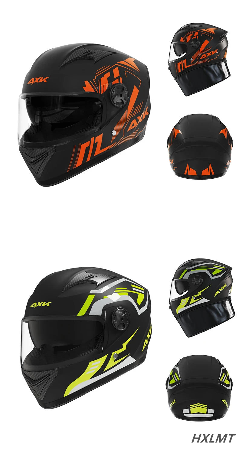 Safety Motorcycle Helmet Racing Full Helmet Motorcycle Classic Collar Helmet Headgear Casque Casco Capacete Accessories