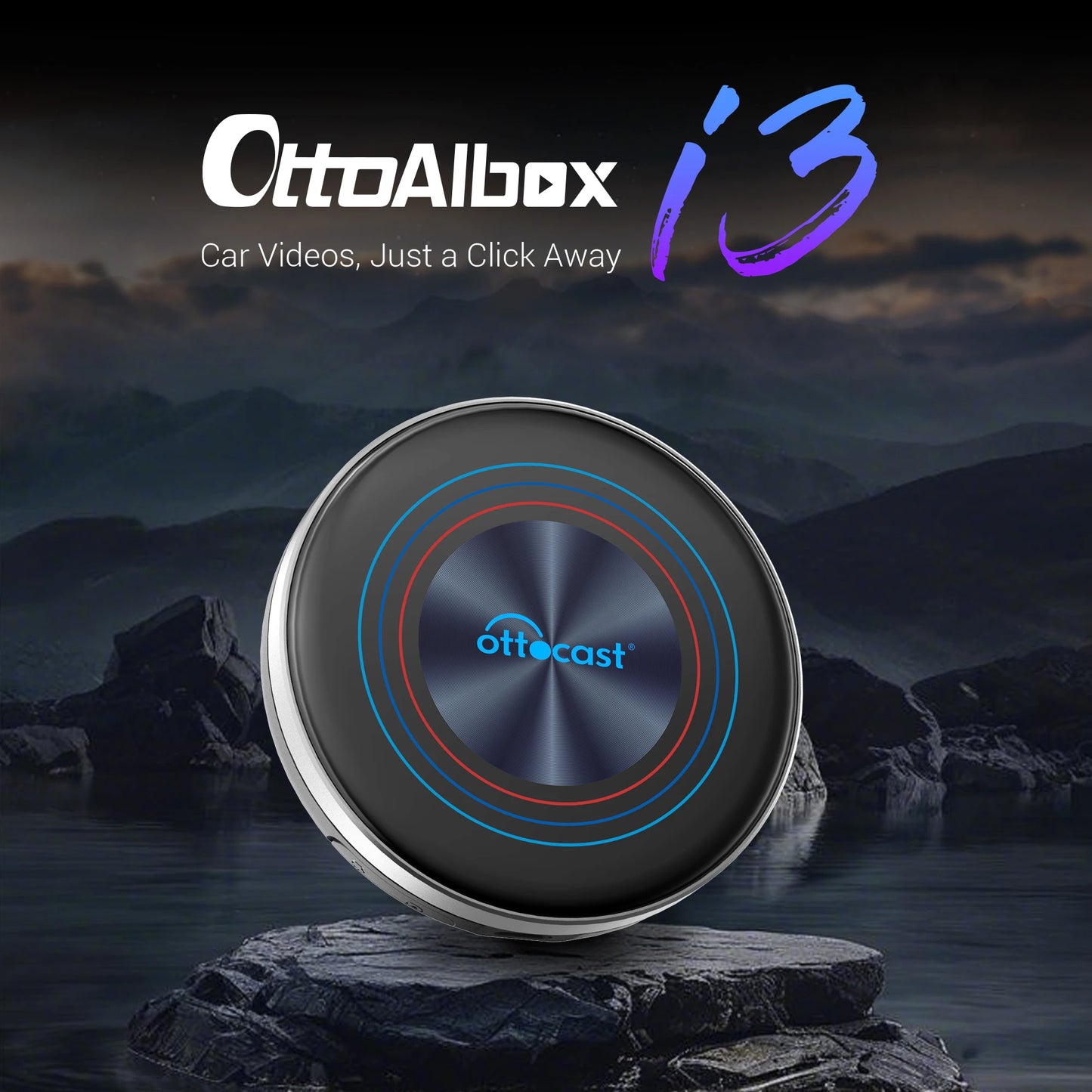 OTTOCAST Android 13 AI Box for BMW Wireless CarPlay for Netflix for BMW ID6 ID7 ID8 Car Accessories 2025 New Year Gift for Men