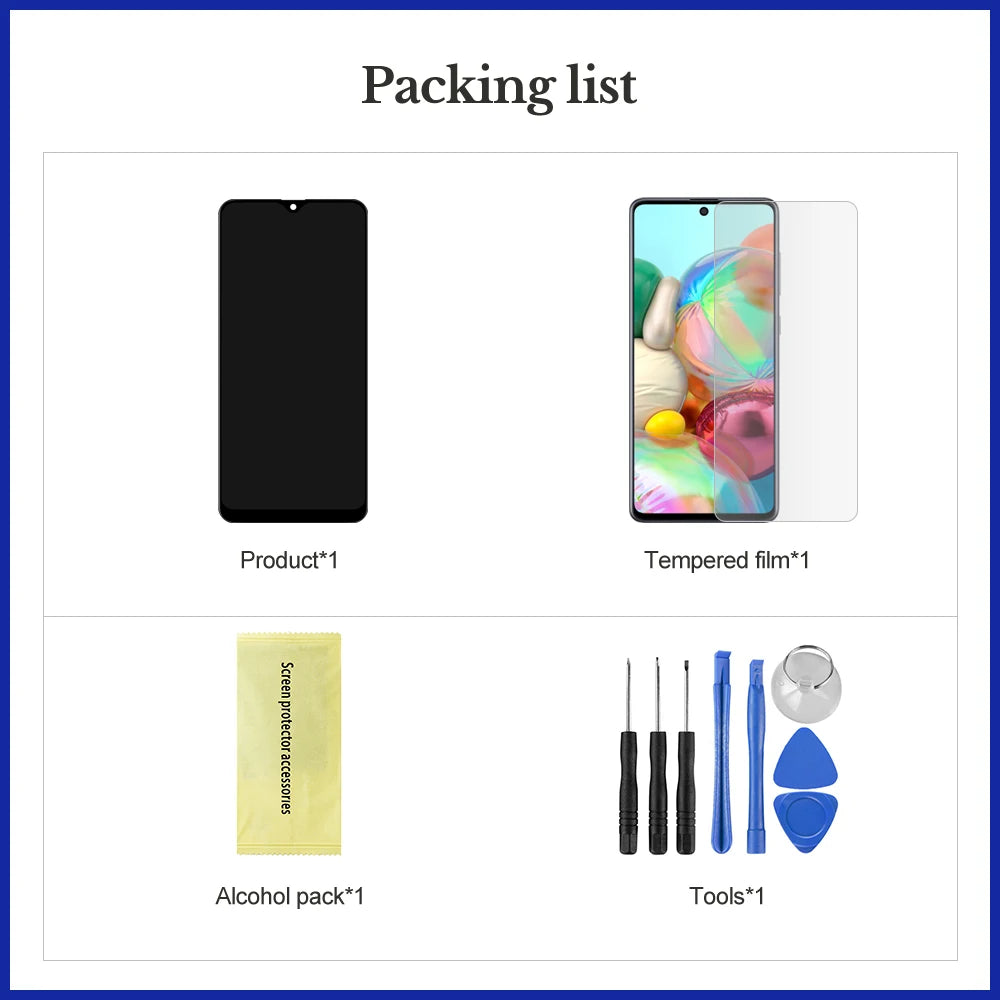 100% Tested For Samsung Galaxy A32 4G A325 A325F SM-A325M SM-A325F/DS LCD Display Touch Screen Digitizer Assembly Replacement