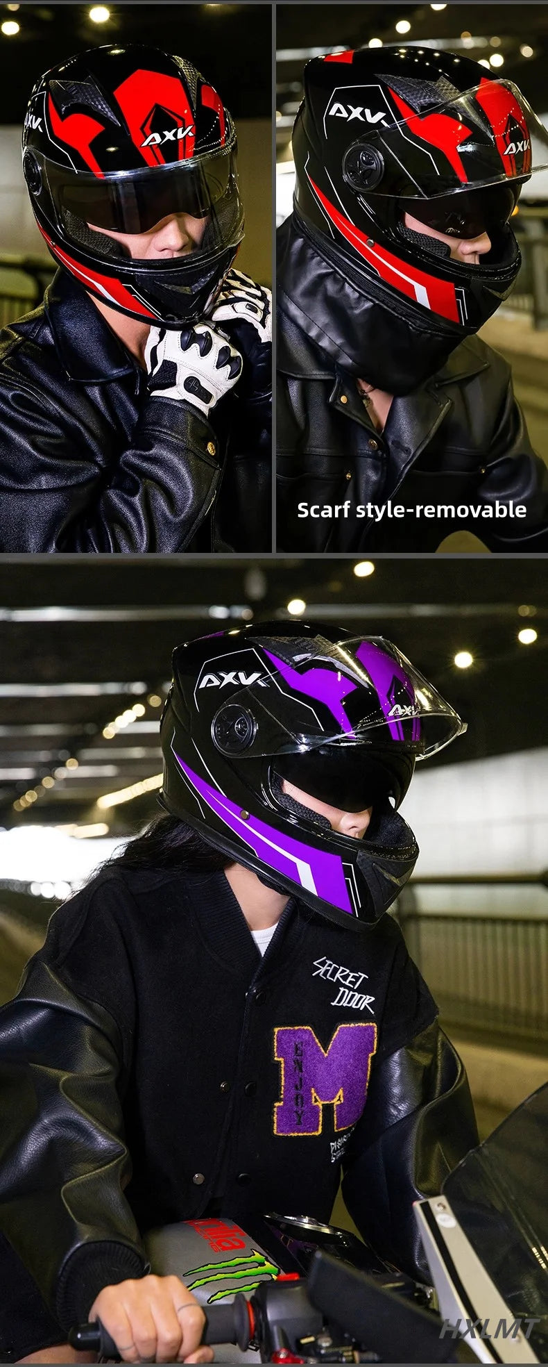 Safety Motorcycle Helmet Racing Full Helmet Motorcycle Classic Collar Helmet Headgear Casque Casco Capacete Accessories