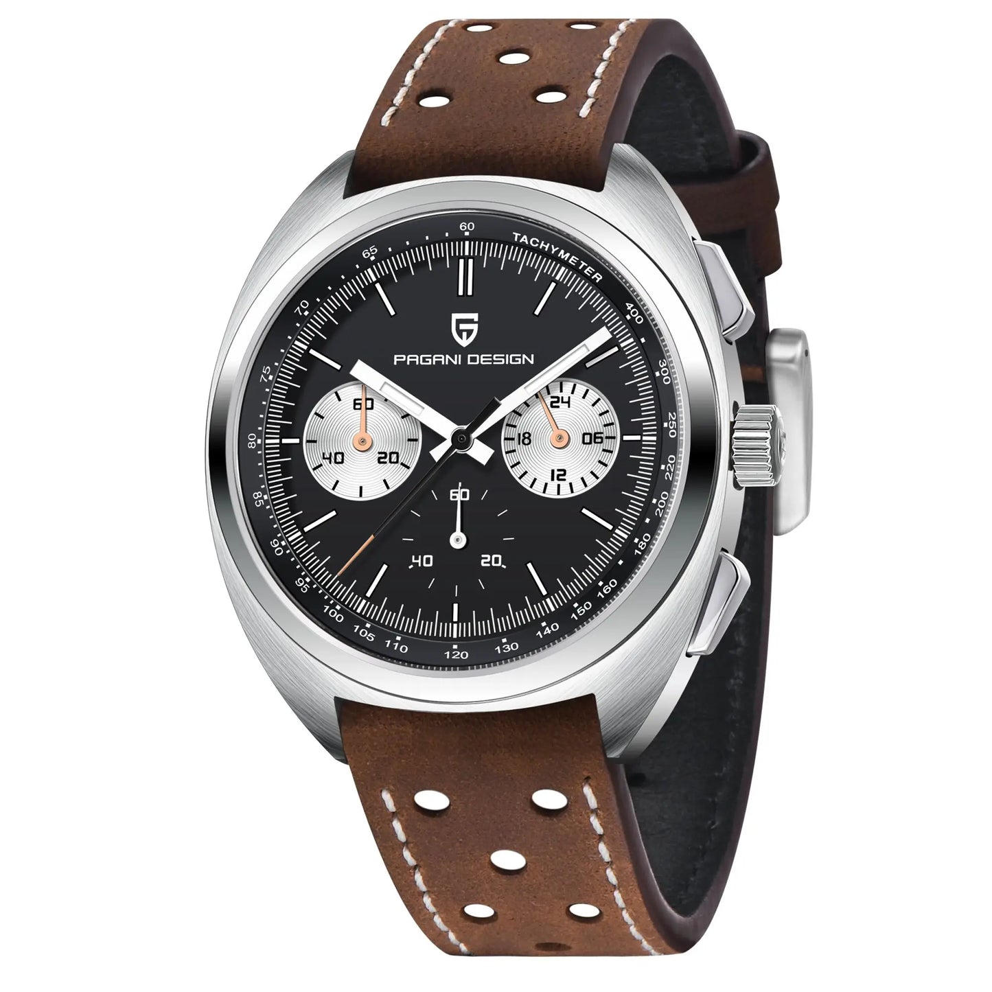 PAGANI DESIGN 2024 NEW Turtle Back Chronograph 1782 Watch for Man Fashion Men's Quartz Watch Luminous relogios masculino