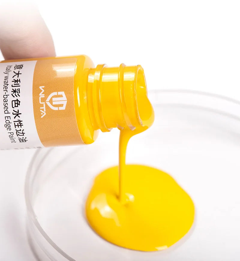 WUTA 30ml Professional Leather Edge Paint Oil Dye Edge Dressing Color Coats Leather Finish Supplies DIY Craft Leather Shoe Edges