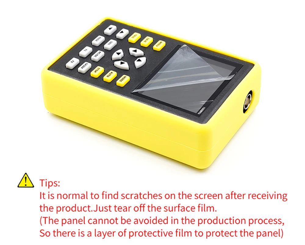 FNIRSI-5012H Handheld Digital Osciloscopio 500MS/s Sampling Rate 100MHz Analog Bandwidth 2.4 Inches Support Waveform Storage