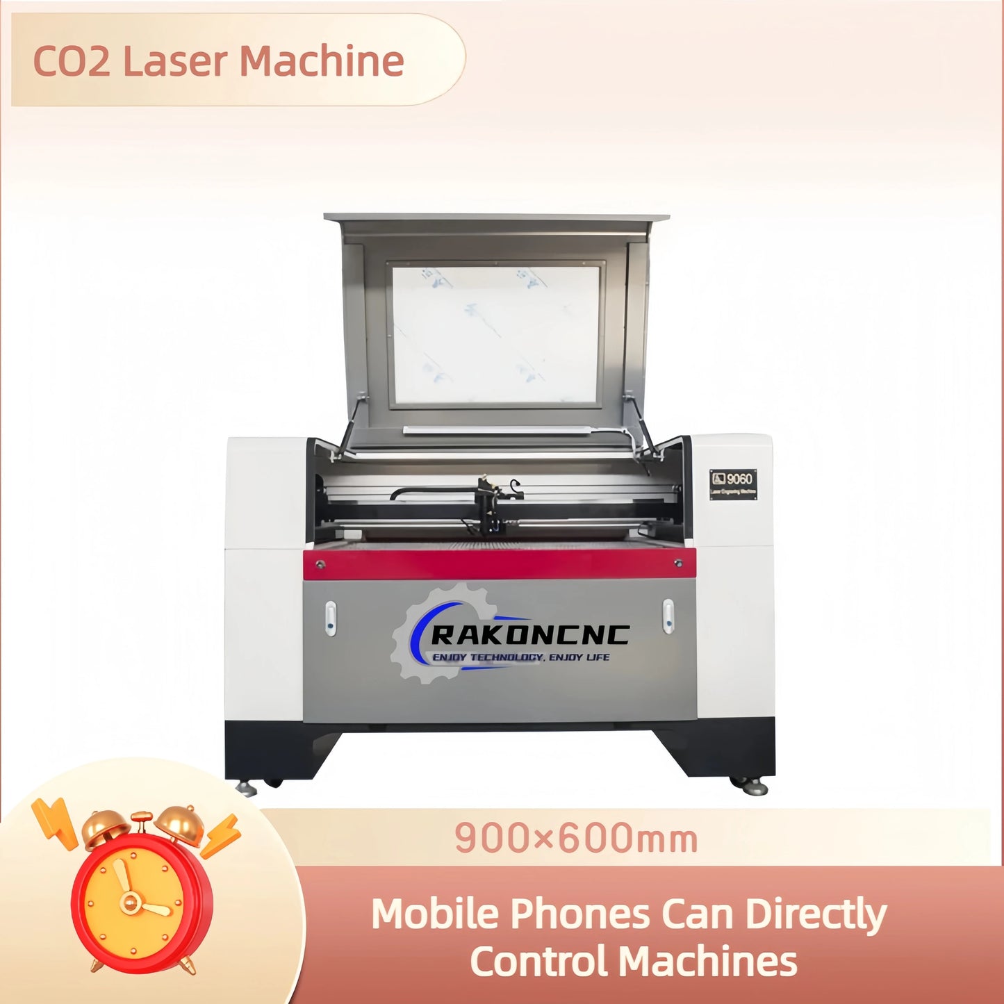 High Precision Co2 Laser 6090 60w 80w 100w 130w Cnc Laser Engraver Cutter Machine 900x600 High Quality