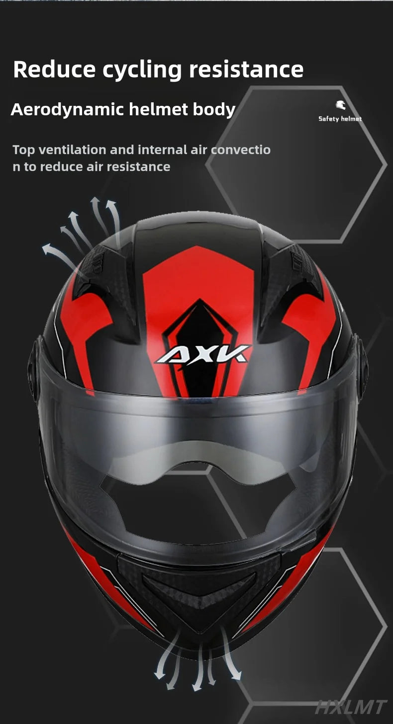 Safety Motorcycle Helmet Racing Full Helmet Motorcycle Classic Collar Helmet Headgear Casque Casco Capacete Accessories