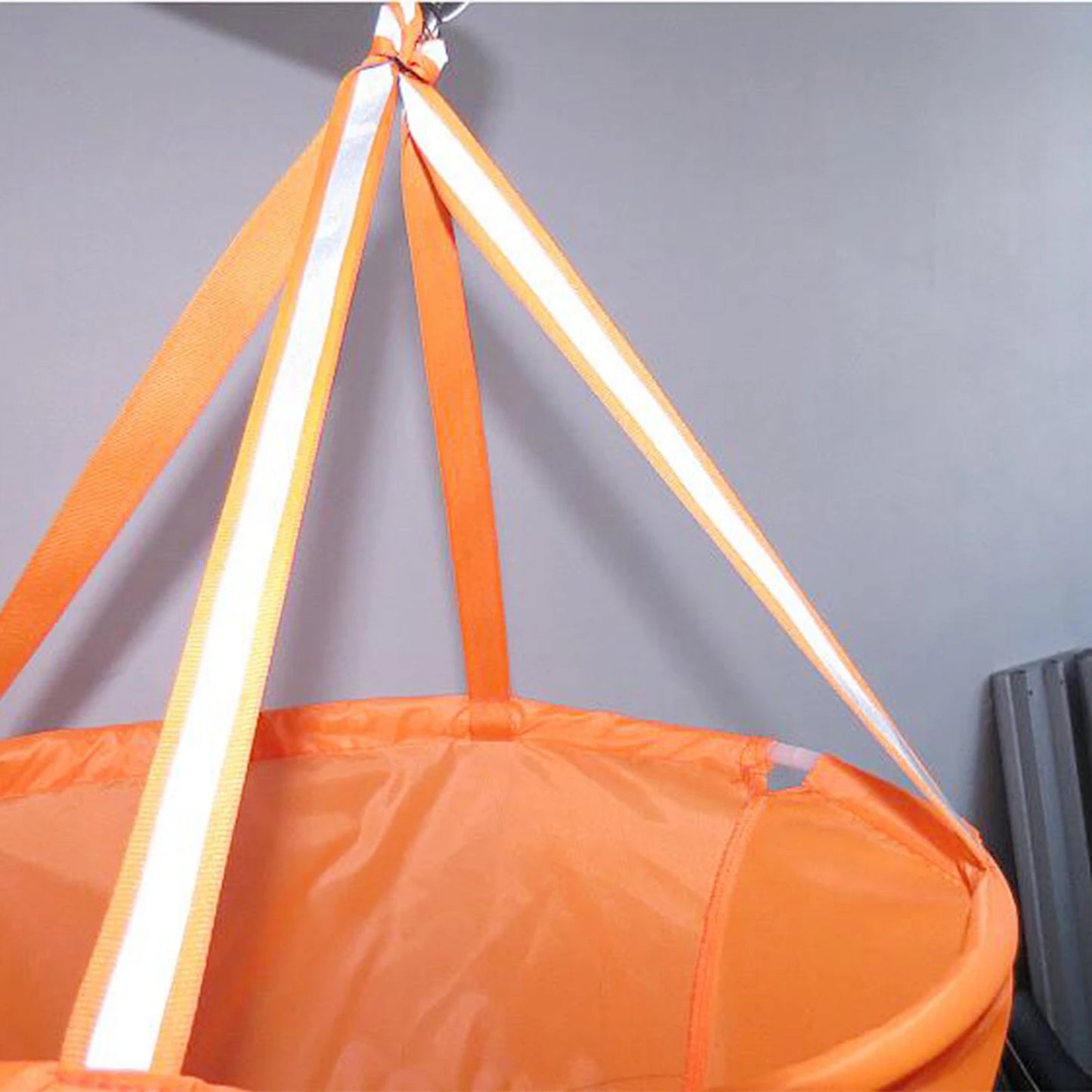 Heavy Duty Airport Windsock with Reflective Belt Hanging Wind Measurement Sock Bag Rainbow Wind Direction Indicator Sock Farm