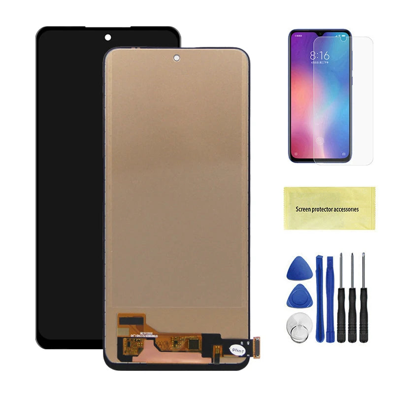 Screen for Xiaomi Redmi Note 12 4G 23021RAAEG 23021RAA2Y Lcd Display Digital Touch Screen with Frame for Redmi Note 12 4G Screen
