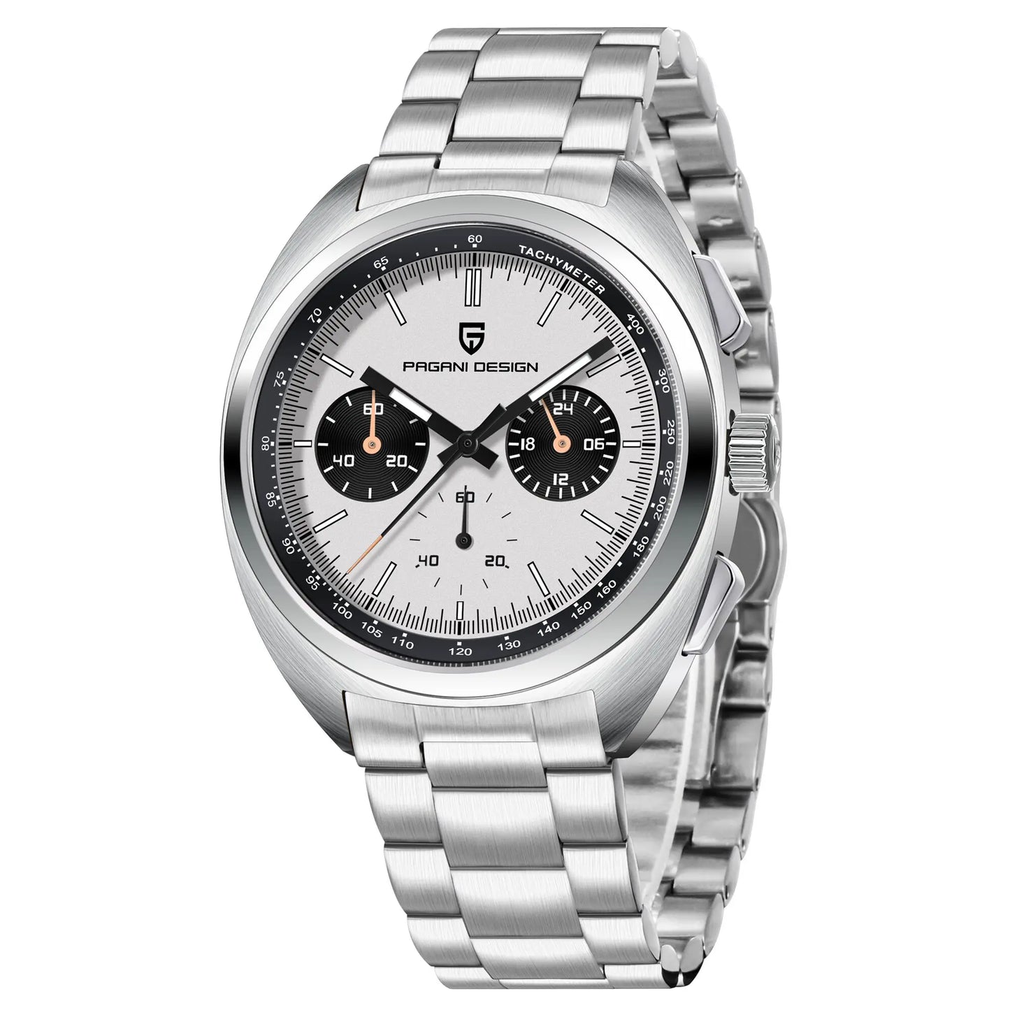 PAGANI DESIGN 2024 NEW Turtle Back Chronograph 1782 Watch for Man Fashion Men's Quartz Watch Luminous relogios masculino