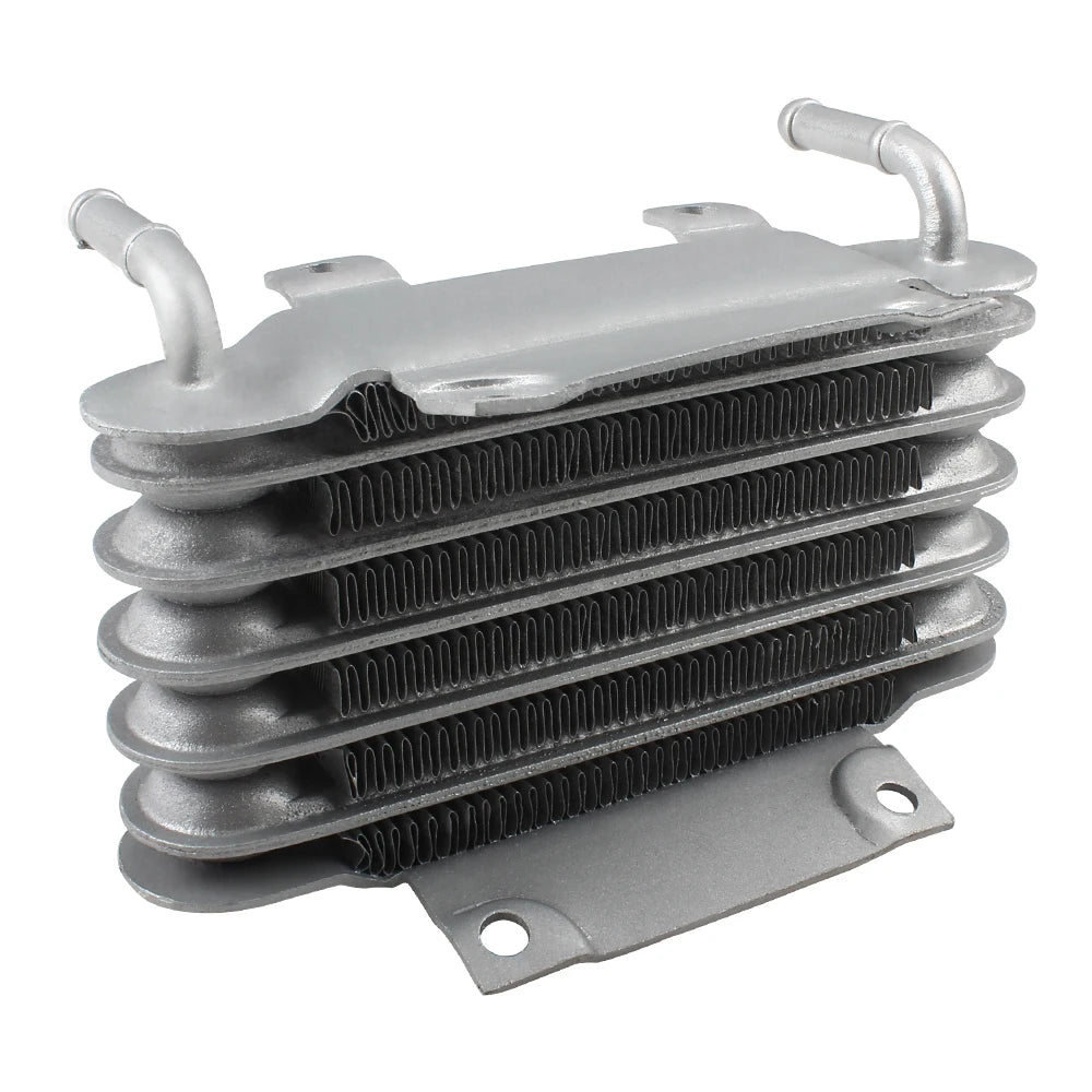 Oil Cooler Motorcycle Radiator Universal 2 Stroke Engine Aluminum 8mm Accessories Motocross Cooling System Racing Pit Dirt Bike