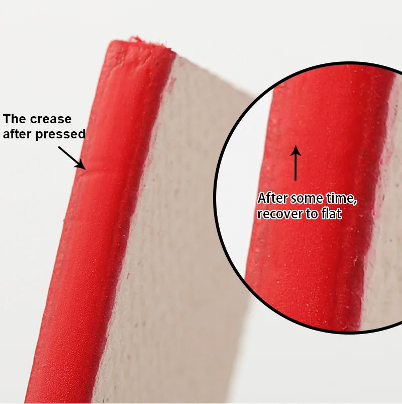 WUTA 30ml Professional Leather Edge Paint Oil Dye Edge Dressing Color Coats Leather Finish Supplies DIY Craft Leather Shoe Edges