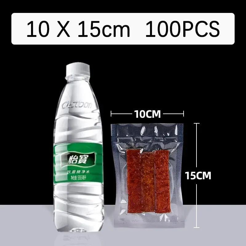 100 Quart Vacuum Sealer Bags for Food Saver, Seal a Meal, Grade, Heavy Duty, Great for vac storage, Meal Prep or Sous Vide