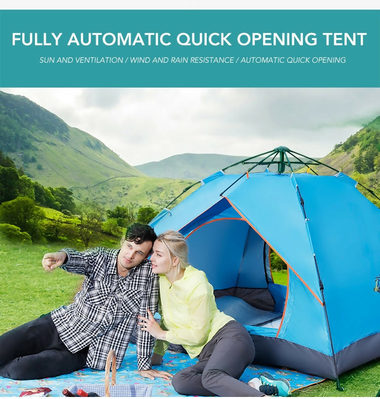 CAMPING TENTS MATERIAL-170T, 3 to 4 person.....