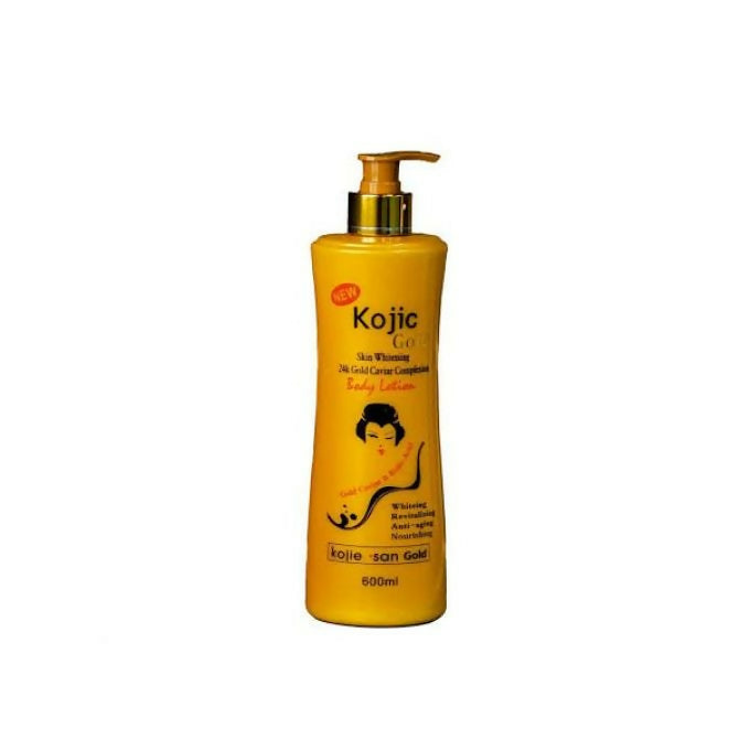 Kojic Skin Whitening 24 Gold Caviar Complexion Lotion 600ml