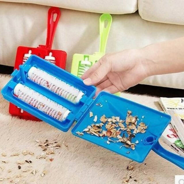 Handheld Carpet Brush Mini Vacuum Cleaner, Hair Remover, Easy to Use, Multi Functional