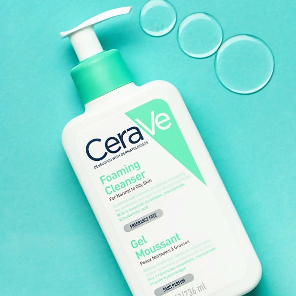 CeraVe Foaming Facial Cleanser For Normal to Oily Skin (236ML)