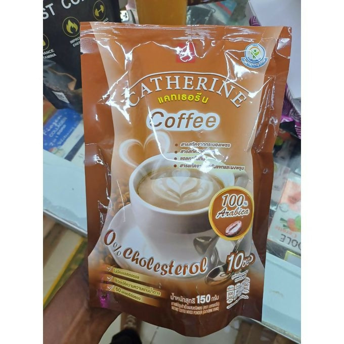 Catherine Natural Herbal Flat Tummy Tea Thailand Coffee Slimming