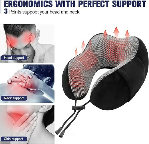 Neck Pillow / Travel Pillow with Bag